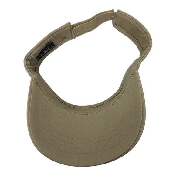 Halos Oranges Adjustable Strapback Visor Cap Washed Chino Tennis Golf Hat NEW - Picture 5 of 13